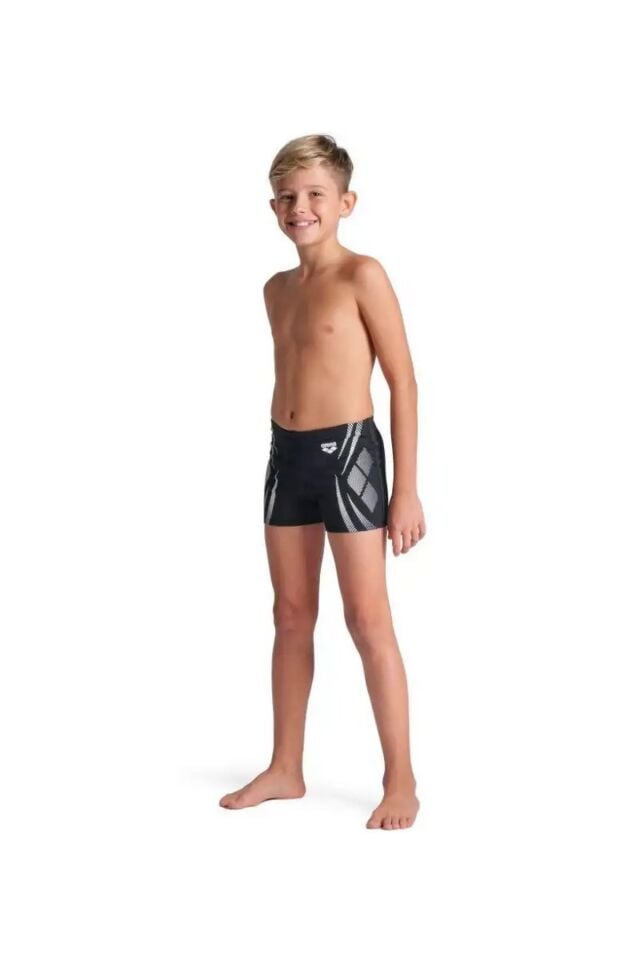 Arena Boy's Arena Poseidonia Swim Short Erkek Çocuk Yüzücü Şort Siyah 009008501