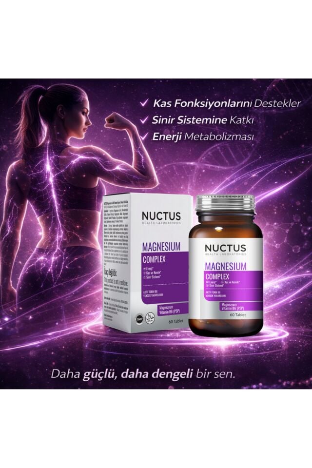 Nuctus Magnesium Complex Vitamin B6 60 Tablet