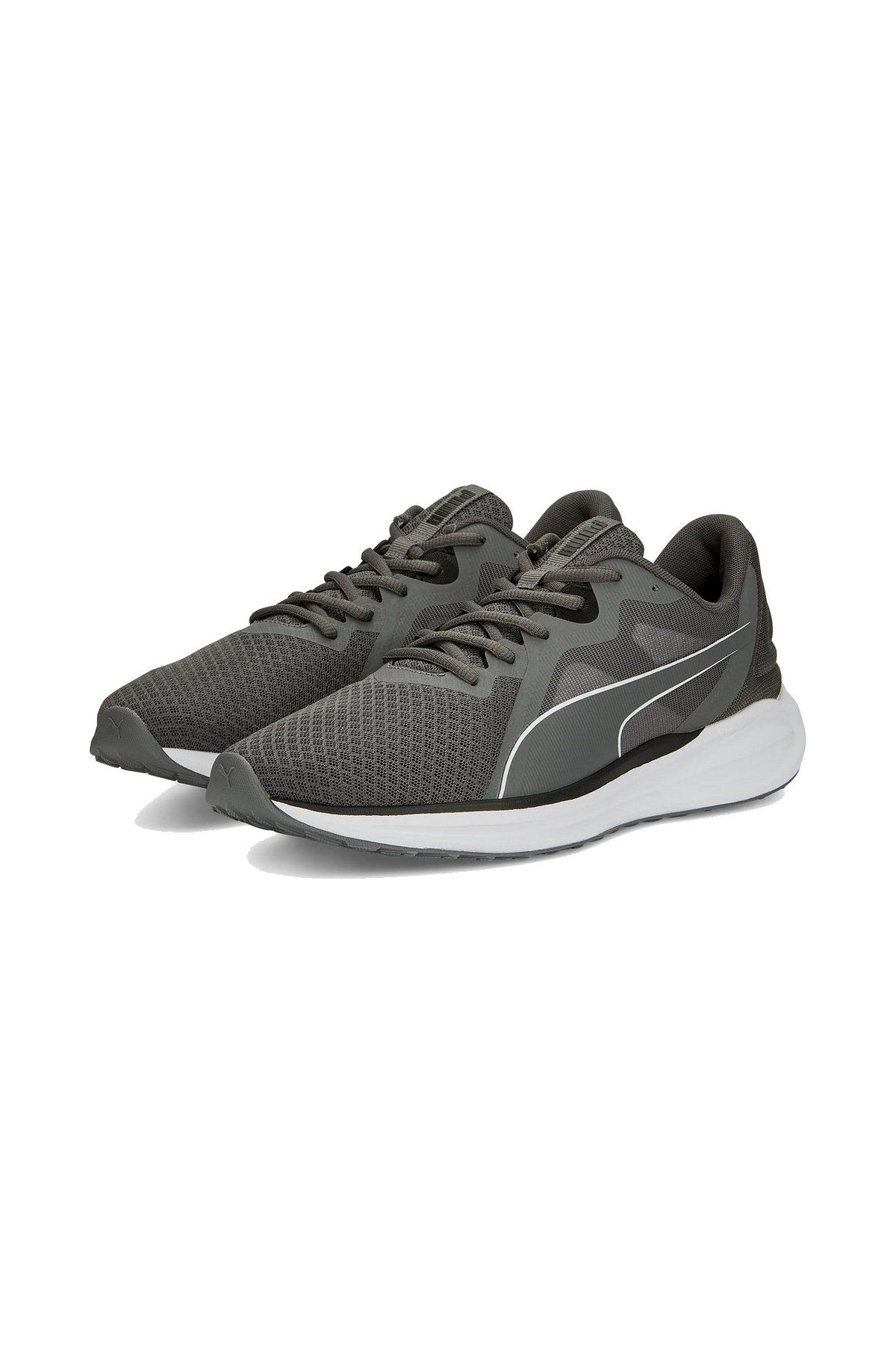 Puma Twitch Runner Fresh Cool Dark Gray Puma-Black Erkek Spor Ayakkabı Gri 37798108 44.5