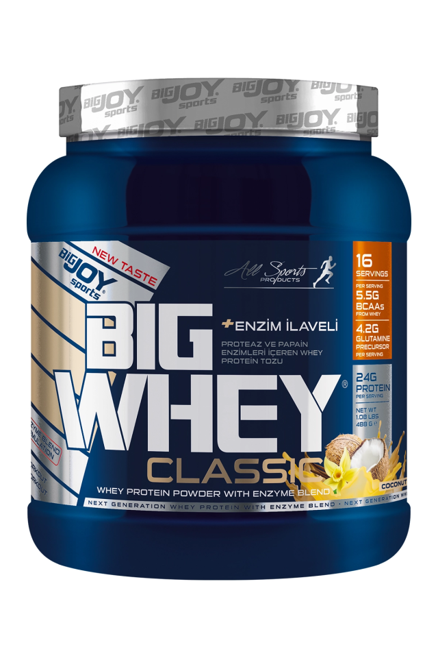 BigJoy Sports BigWhey Classic Hindistan Cevizi & Vanilya 488g 15 Servis