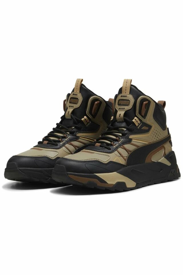 Puma Trinity Mid Hybrid L Sport Style Erkek Günlük Spor Ayakkabı Bej 39398509