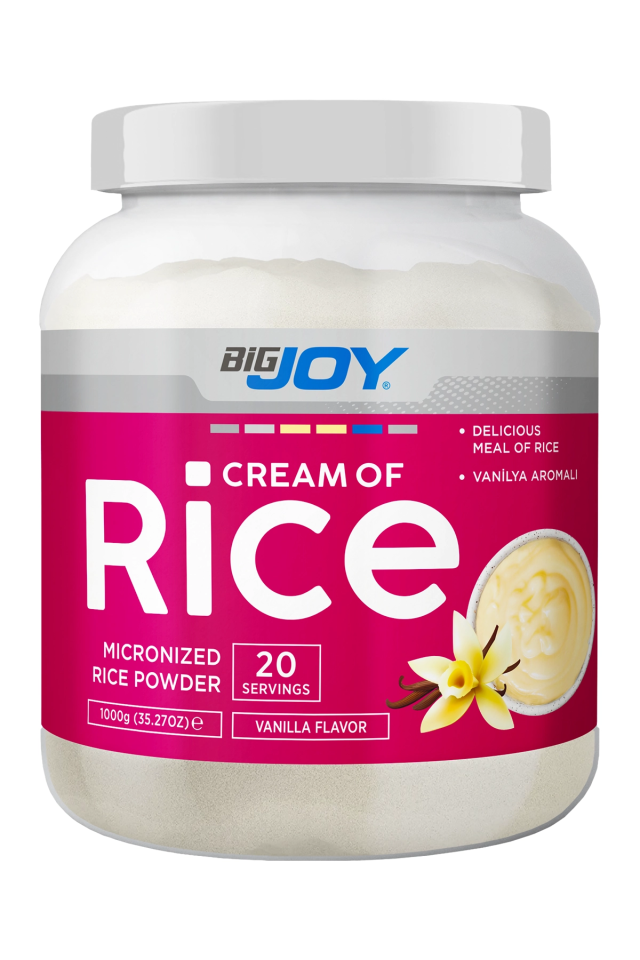 BigJoy Sports Cream Of Rice Vanilya 1000g 20 Servis