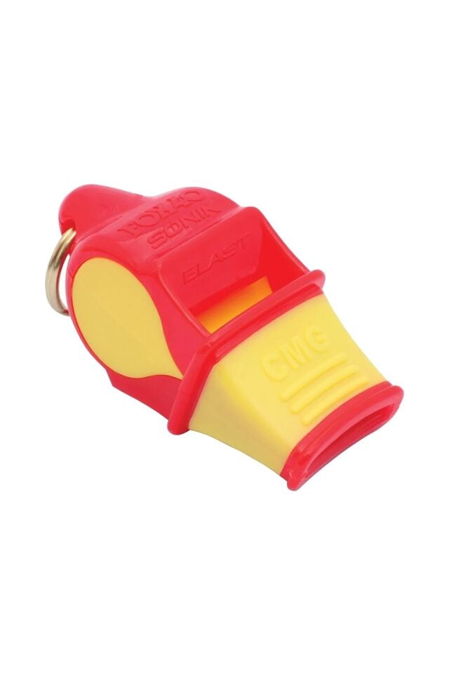 FOX40 9203-3108 Sonik Blast Safety Cmg 120 db İpli Düdük Kırmızı/Sarı