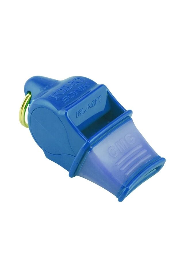 FOX40 9203-0508 Sonik Blast Safety Cmg 120 db İpli Düdük Mavi