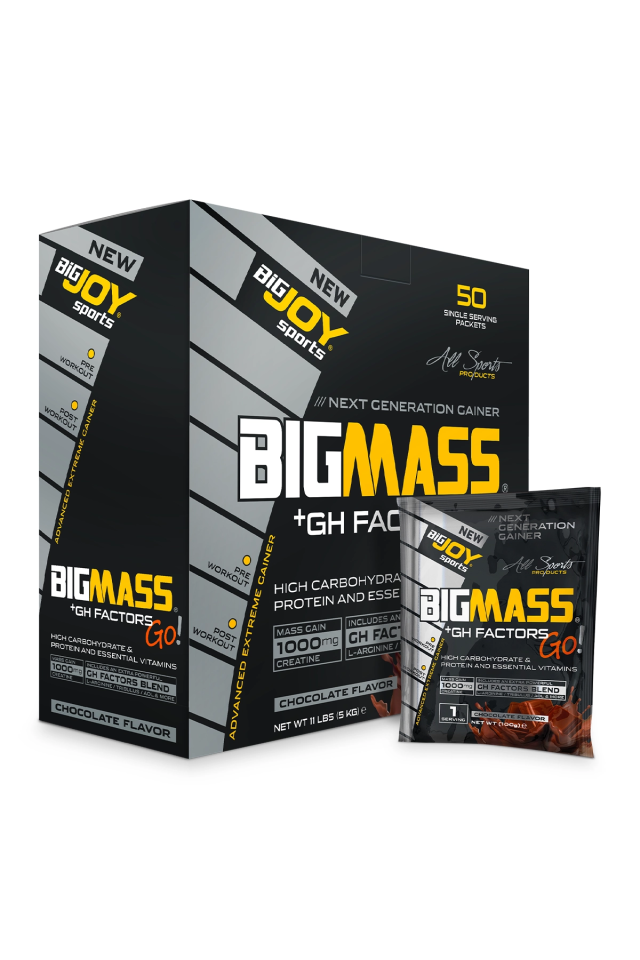 BigJoy Sports BigMass GH Factors GO! Çikolata 5000g 50 Servis