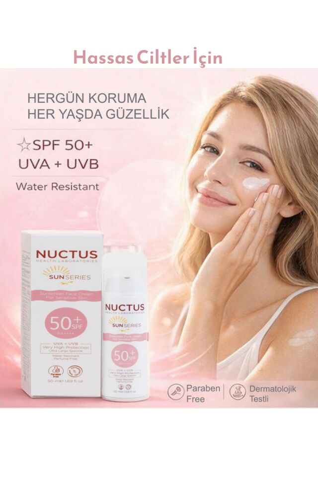 Nuctus Koruyucu Güneş Kremi (Hassas Ciltler) 50ml