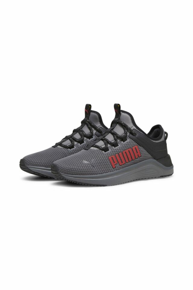 Puma Softride Astro Slip Cool Dark Gray Puma-Black For All Time Red Erkek Spor Ayakkabı 37879904 44.5