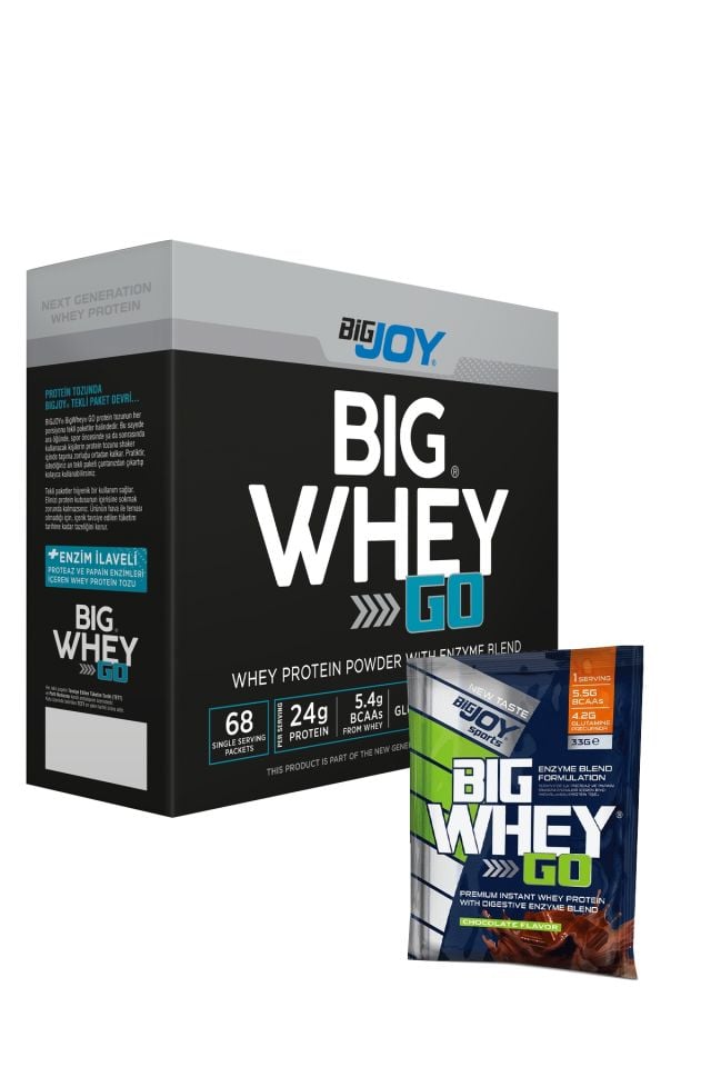 BigJoy Sports BigWhey GO Çikolata 2.24 kg 68 Servis