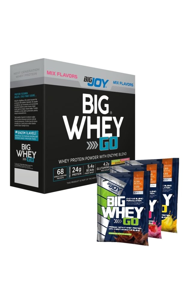 BigJoy Sports BigWhey GO Mix Aroma 2.2 kg 68 Servis