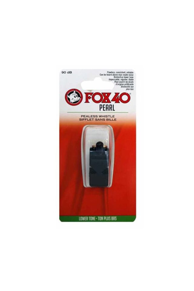 FOX40 9700-0008 Pearl Official Safety 90 db Düdük Siyah