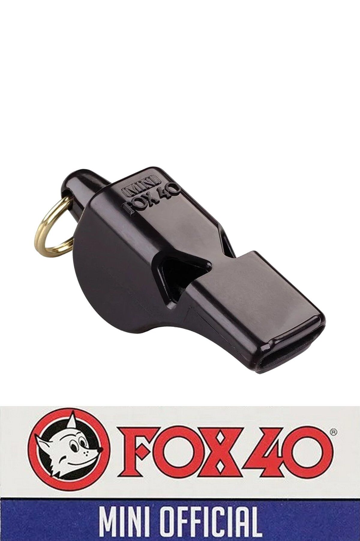 FOX40 9800-0008 Mini Official Safety 109 db Düdük Siyah