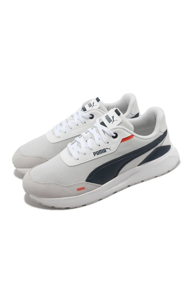 Puma Runtamed Feather Gray DarkNight-White Erkek Günlük Spor Ayakkabı Gri 38923602