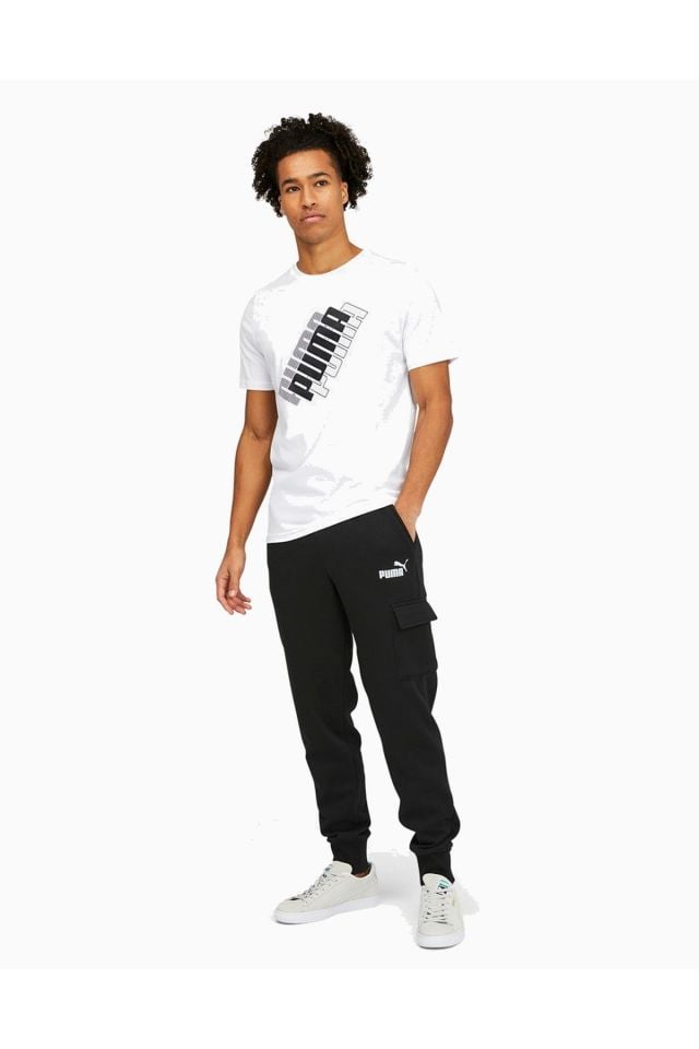 Puma ESS Cargo Pants Puma-Black Erkek Günlük Spor Pantolon Siyah 84580201