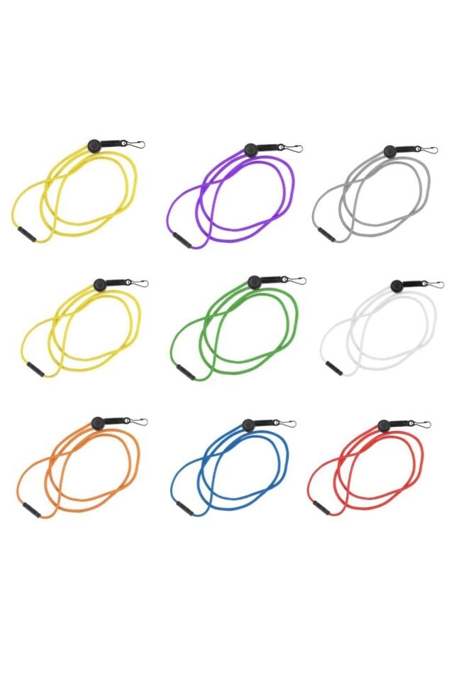 FOX40 9950 Breakaway Neck Lanyard Düdük İpi Karışık Renklerde (1 Adet)