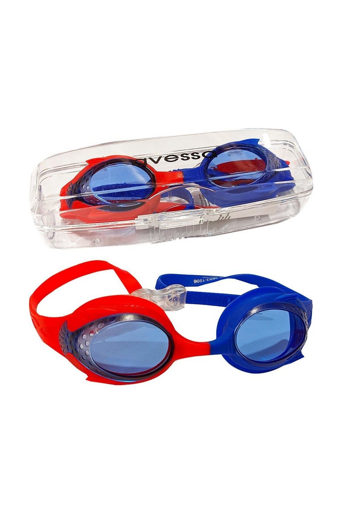 Avessa AVS-GS28-KM Çocuk Yüzücü Gözlüğü Kırmızı/Mavi