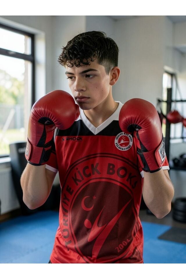 Shock Fight Kick Boks Point-Fight Tek Üst Tişört 120