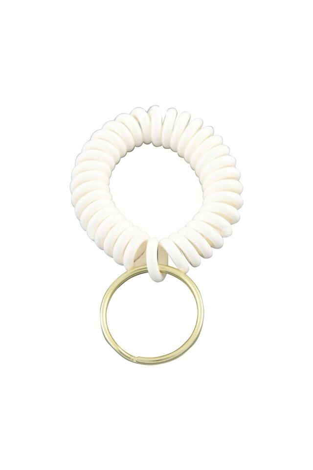FOX40 8318-0700 Wrist Coil Bagged Düdük İçin Bileklik Beyaz (1 Adet)