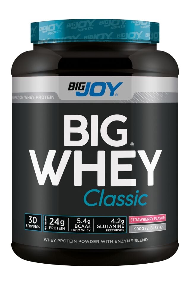 BigJoy Sports BigWhey Classic Çilek 990g 30 Servis