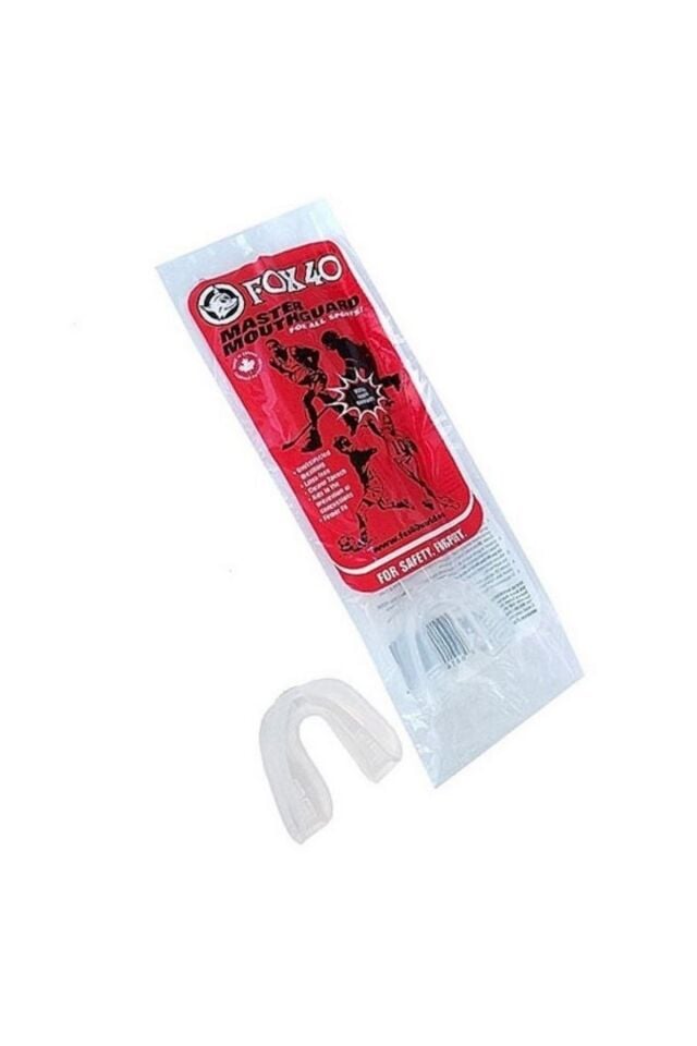 FOX40 5906-0901 Master Bag Mouthguard Dişlik Şeffaf