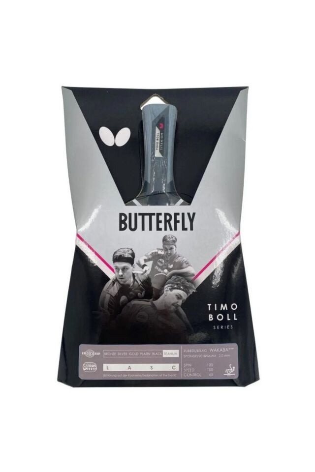 Butterfly 85038 Timo Boll Series Titanium M.Tenisi Raket