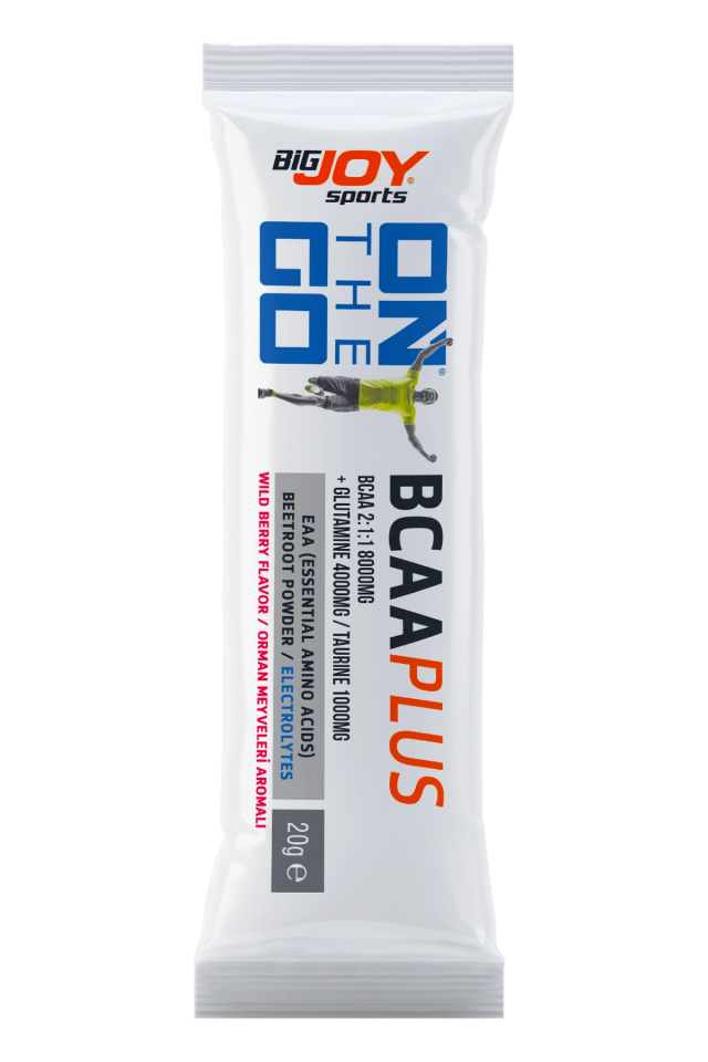 BigJoy Sports On The Go BCAA Plus Orman Meyveli 20g x 20 Saşe