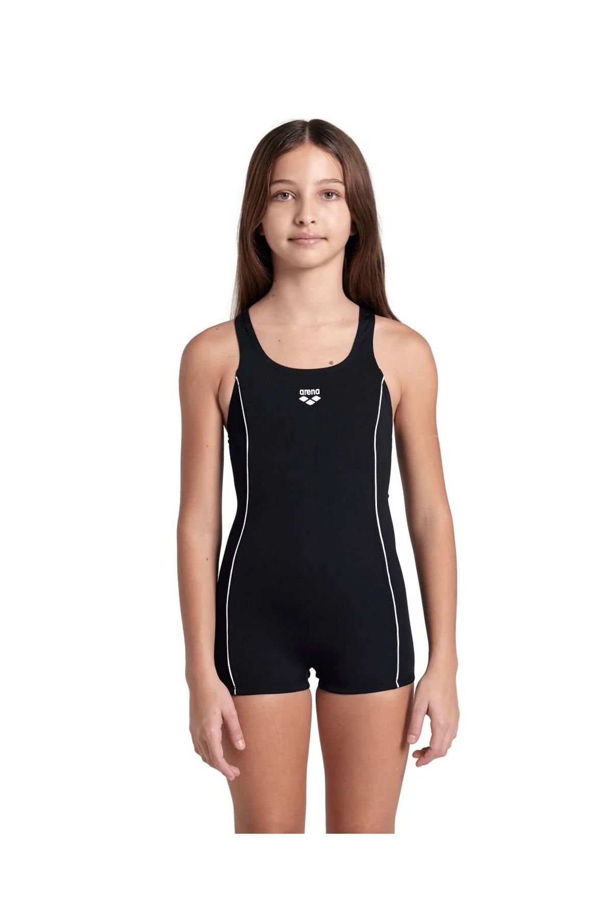 Arena Kids G Finding Jr R Kız Çocuk Yüzücü Mayo Siyah 006475500