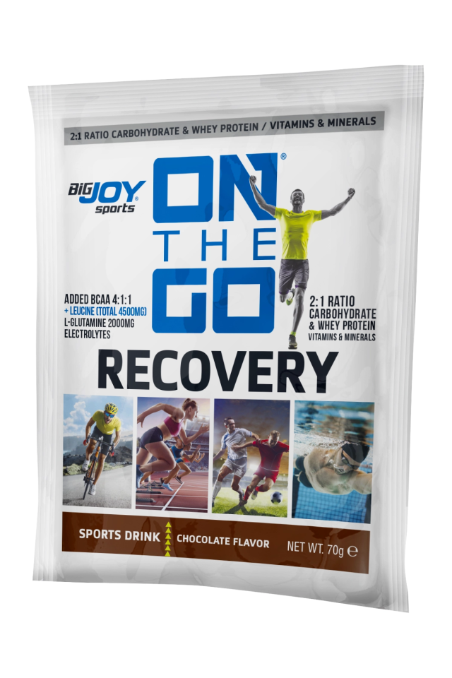 BigJoy Sports On The Go Recovery Çikolata 70g x 20 Saşe