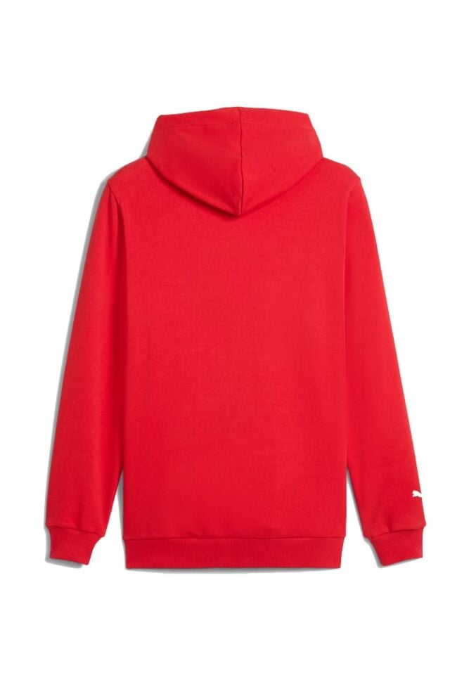 Puma F1 ESS Logo Hoodie Erkek Kapüşonlu Sweatshirt Kırmızı 62585303