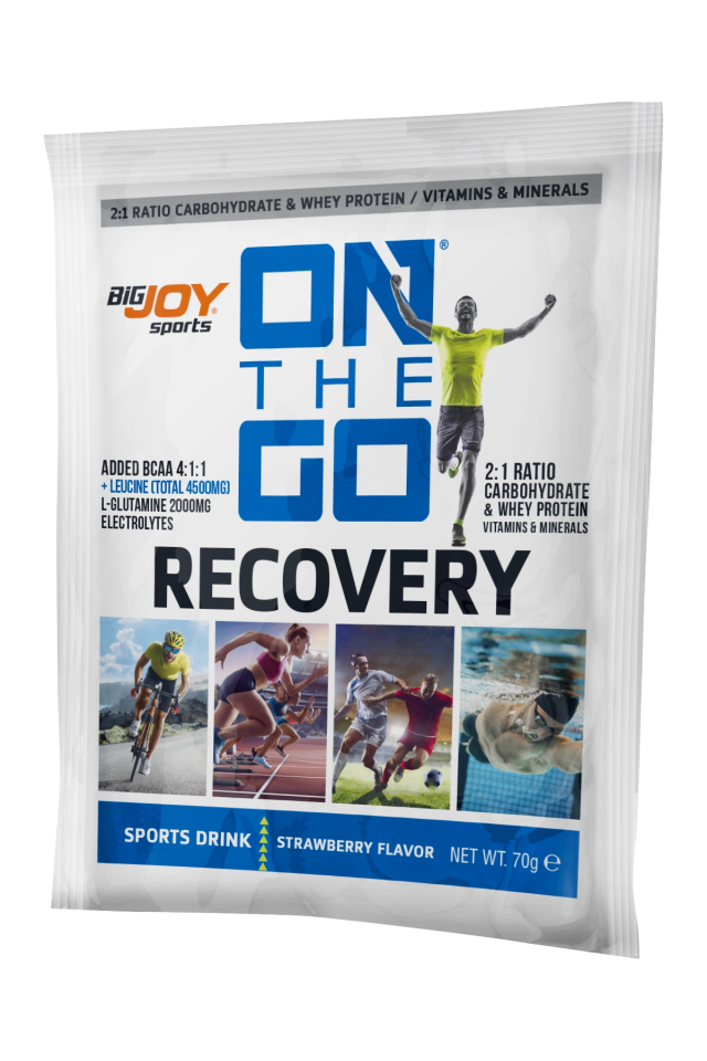 BigJoy Sports On The Go Recovery Çilek 70g x 20 Saşe