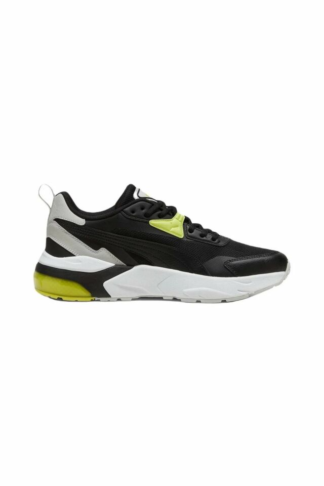 Puma Vis2K Puma-Black Black-Lime Sheen Erkek Spor Ayakkabı Siyah 39231817