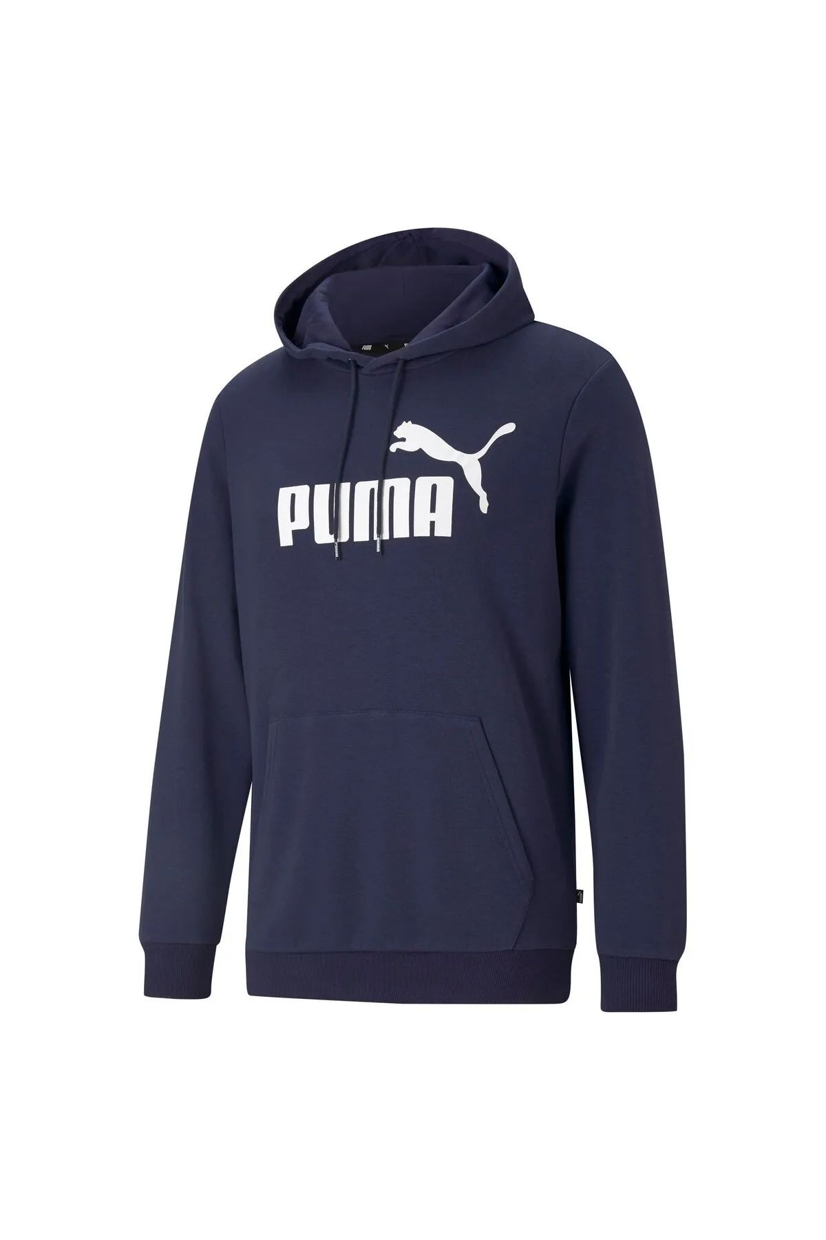 Puma ESS Big Logo Hoodie TR Peacoat Erkek Günlük Spor Sweatshirt Lacivert 58668806