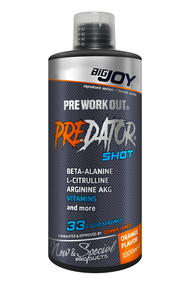 BigJoy Sports Predator Shot Portakal 1000ml 33 Servis