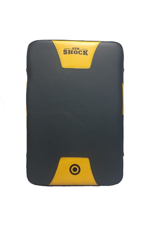 Gym Shock Düz Darbe Yastığı Büyük 60*40*15cm Sarı-Siyah