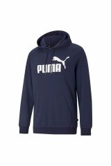 Puma ESS Big Logo Hoodie TR Peacoat Erkek Günlük Spor Sweatshirt Lacivert 58668806 S
