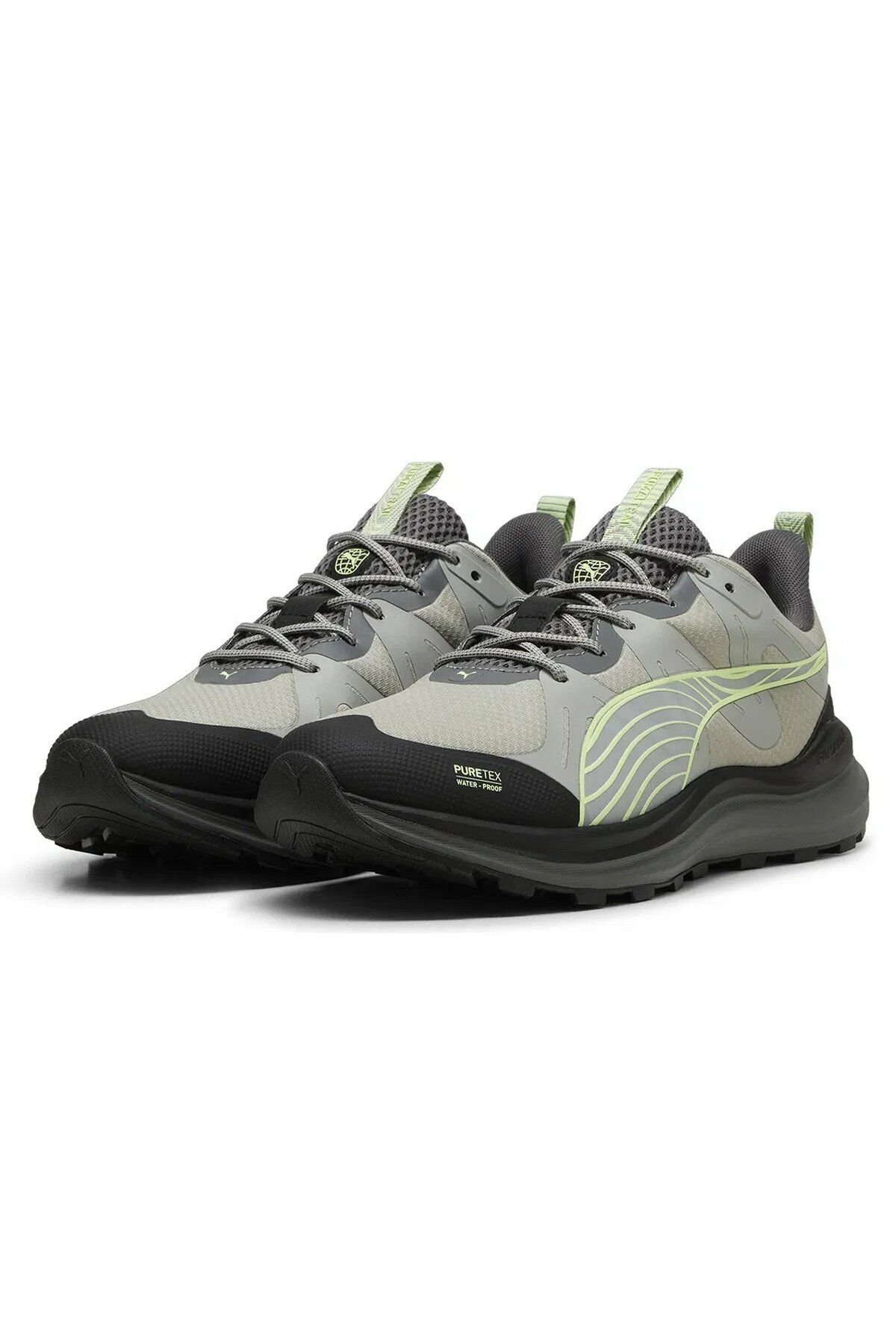 Puma Reflect Lite Trail PTX Unisex Günlük Koşu Ayakkabısı Gri 31009502 45
