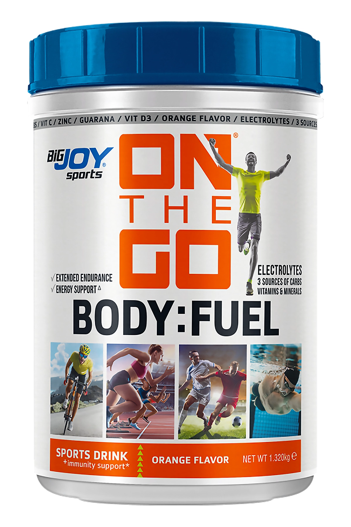 BigJoy Sports On The Go Body Fuel Portakal 1.32kg 33 Servis