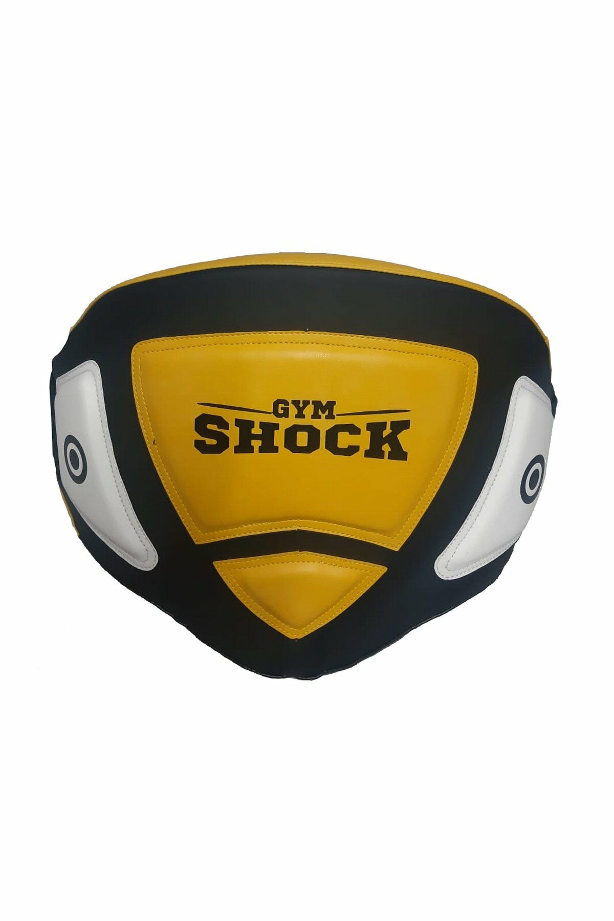 Gym Shock Gövde Koruyucu Yarım Boy Sarı Siyah