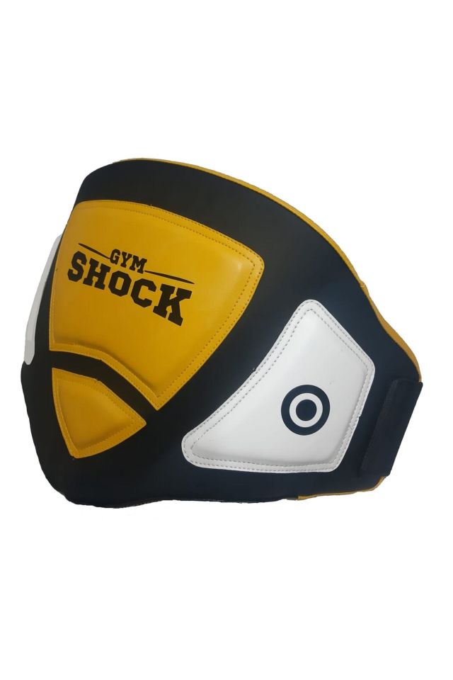 Gym Shock Gövde Koruyucu Yarım Boy Sarı Siyah