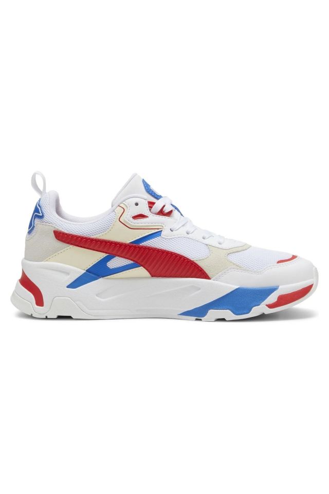 Puma Trinity White Red Puma Team Royal Erkek Spor Ayakkabı Beyaz 38928922 42