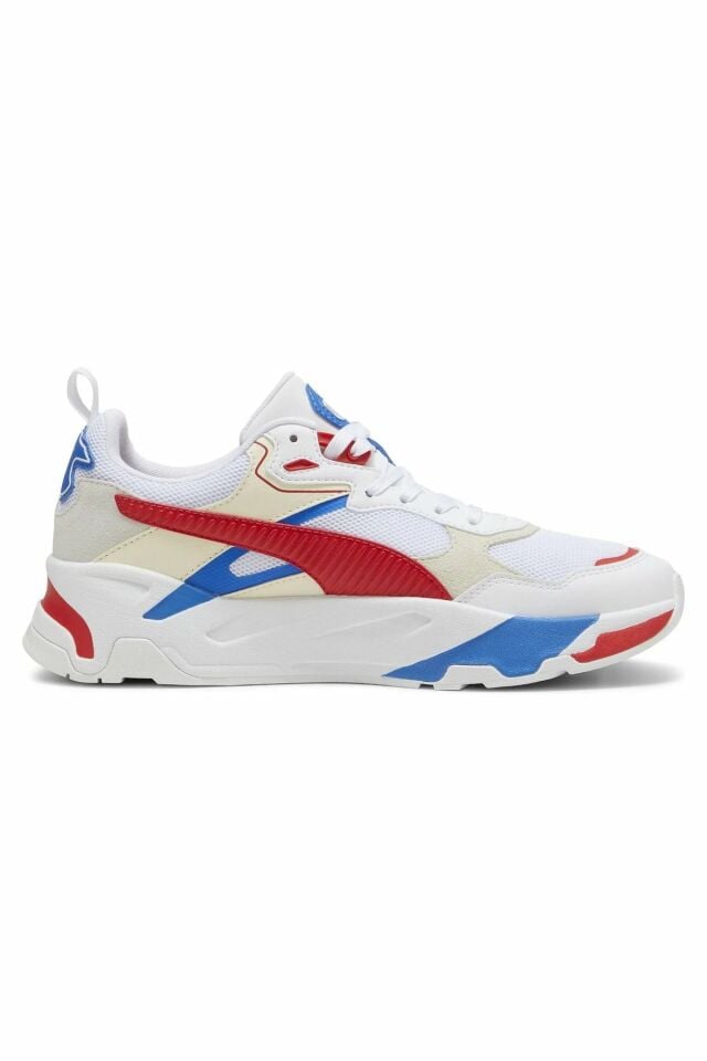 Puma Trinity White Red Puma Team Royal Erkek Spor Ayakkabı Beyaz 38928922 43