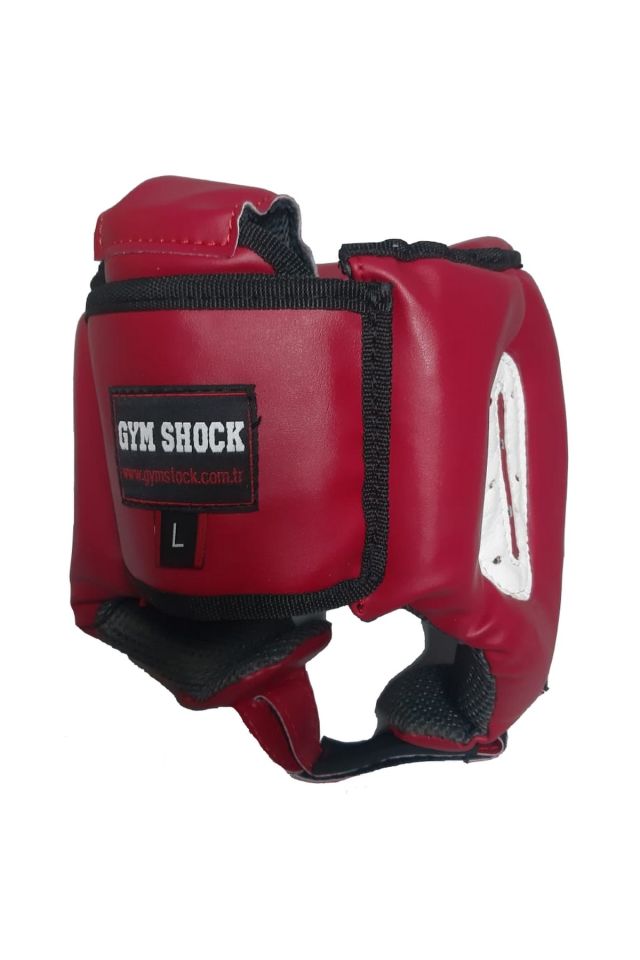 Gym Shock Kick Boks Kask Kırmızı M