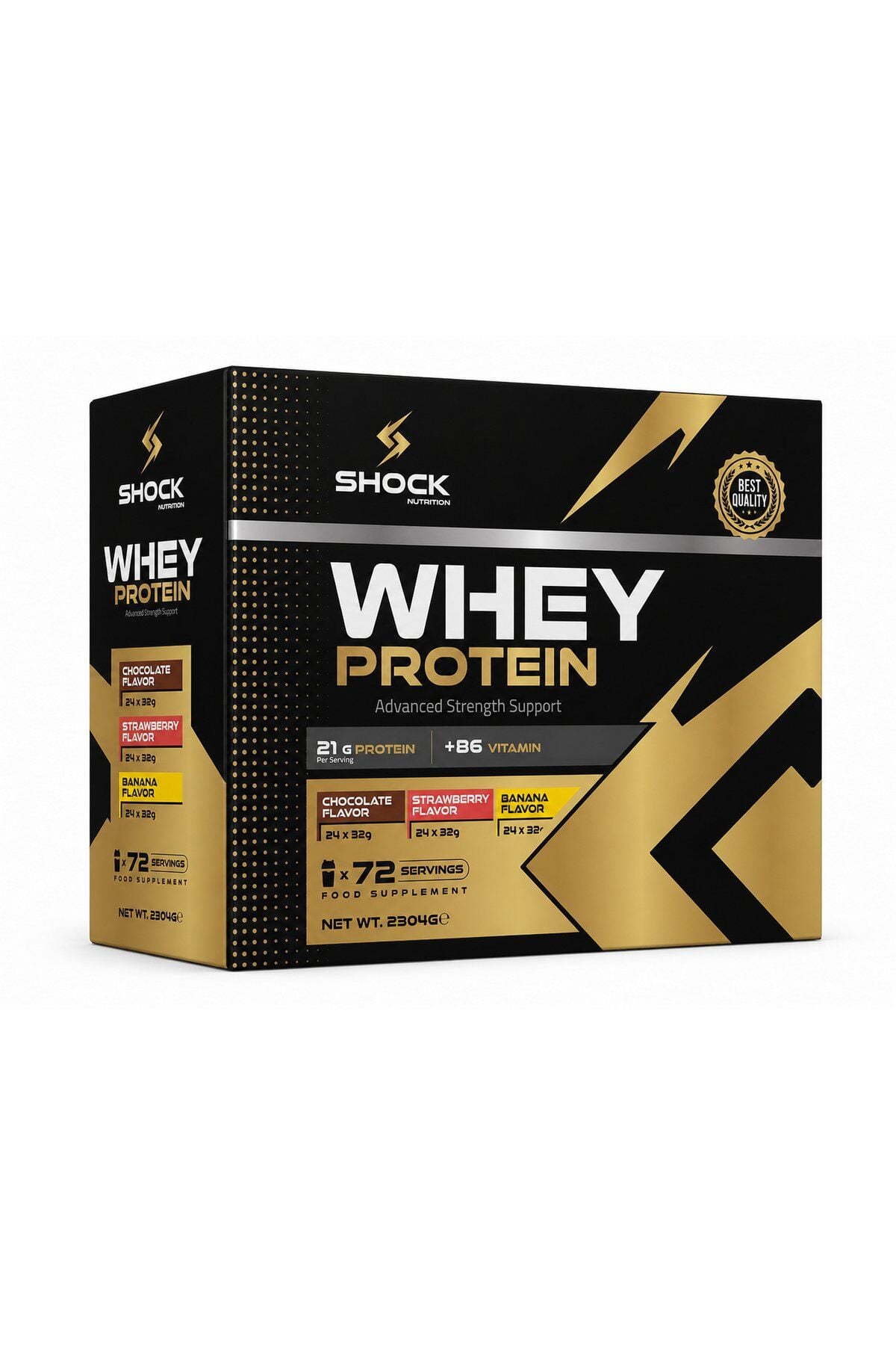 Shock Nutrition Whey Protein Mix Aromalı 32g x 72 Servis