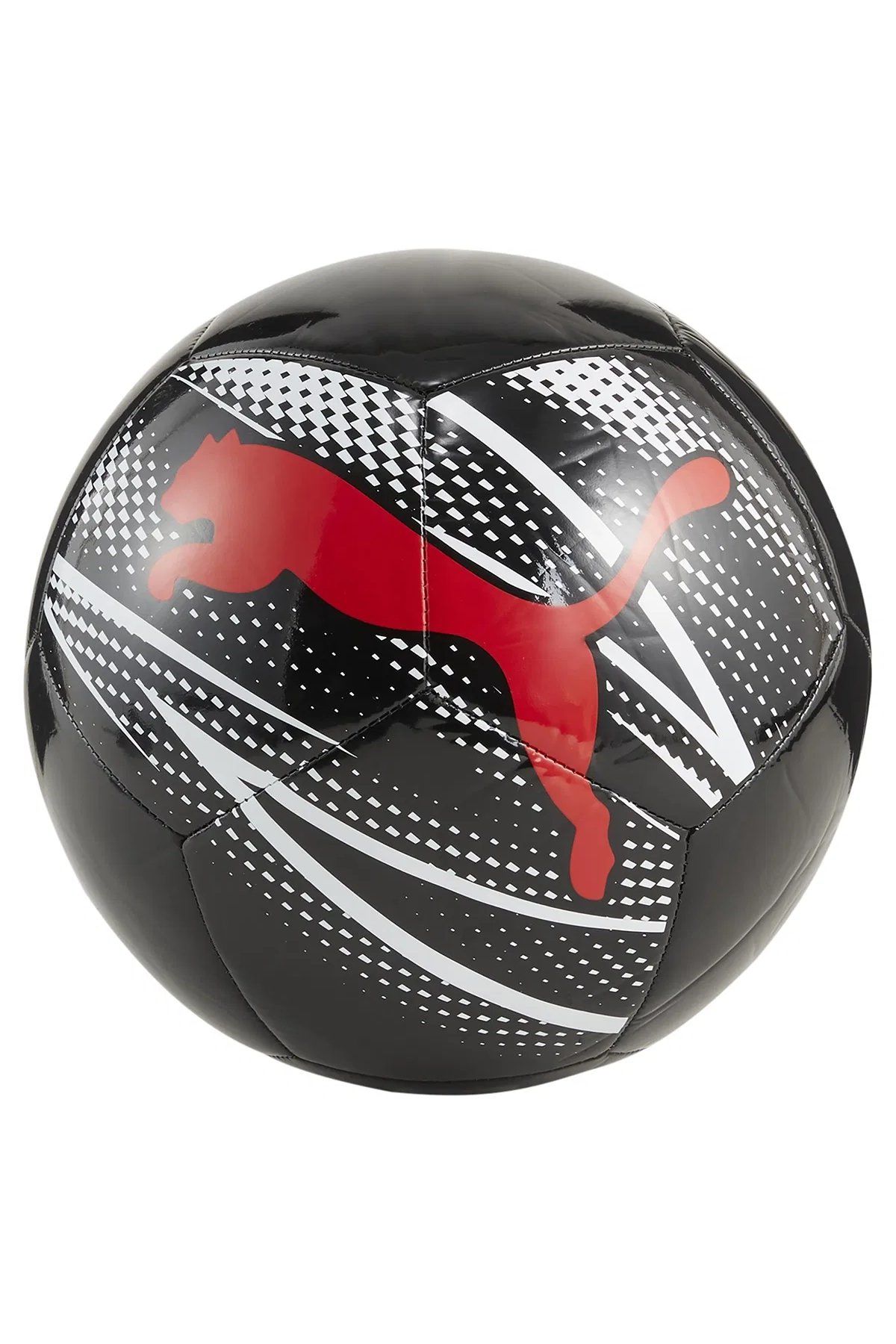 Puma Attacanto Graphic Unisex No 5 Renkli Futbol Topu Siyah 08407310