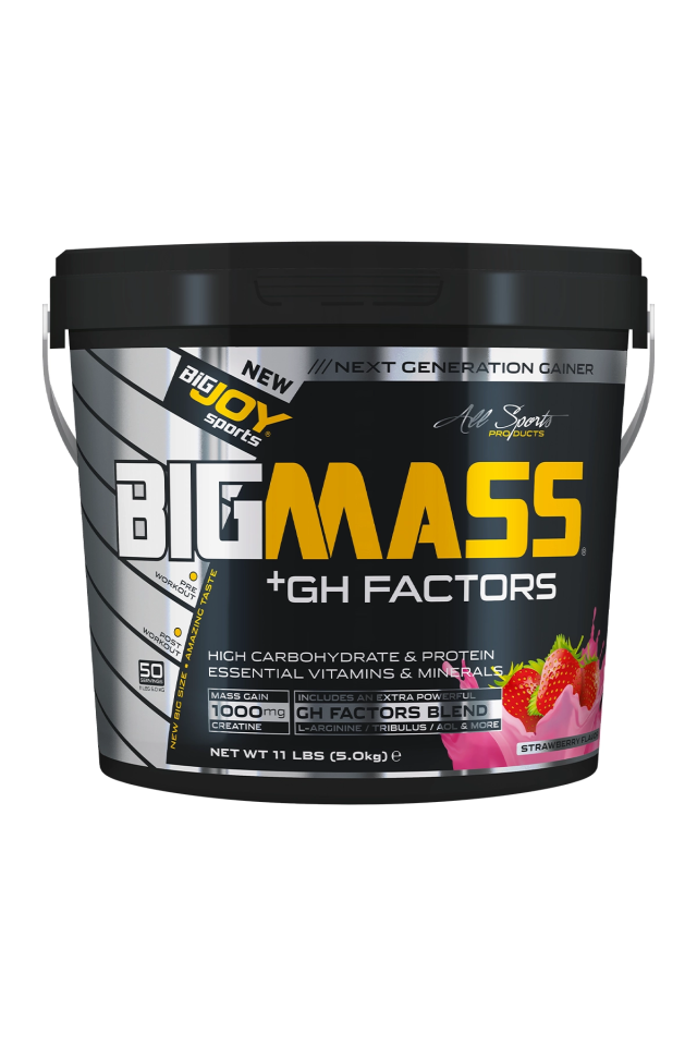 BigJoy Sports BigMass GH Factors Çilek 5000g 50 Servis