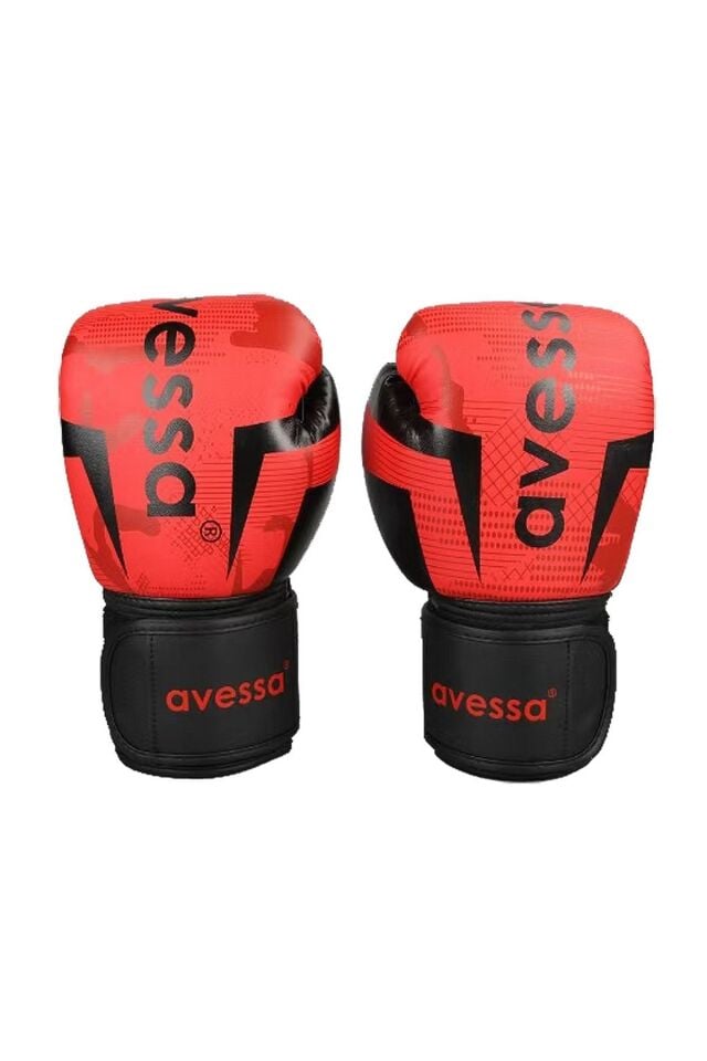 Avessa RING-316 Red Boks Eldiveni 16 OZ Kırmızı
