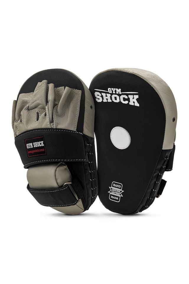 Gym Shock Mma Lapa Deri (Çift) Siyah-Açık Gri