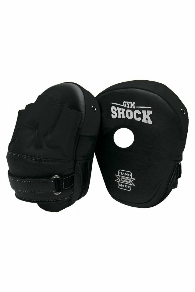 Gym Shock Pro Lapa Deri (Çift) Siyah