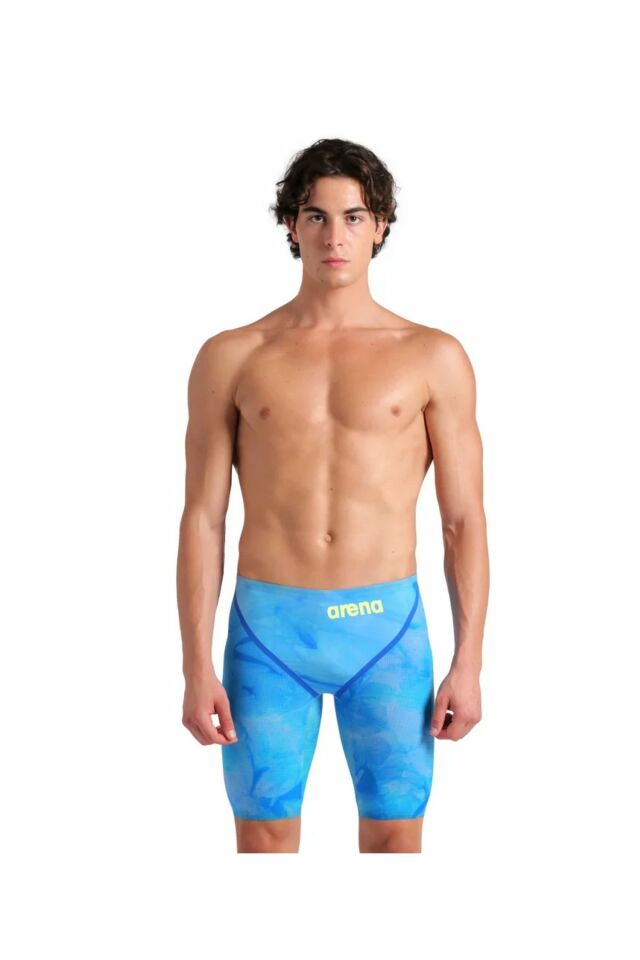 Arena Powerskin Carbon Glide Le Jammer Erkek Yüzücü Yarış Mayosu Mavi 006314140 75