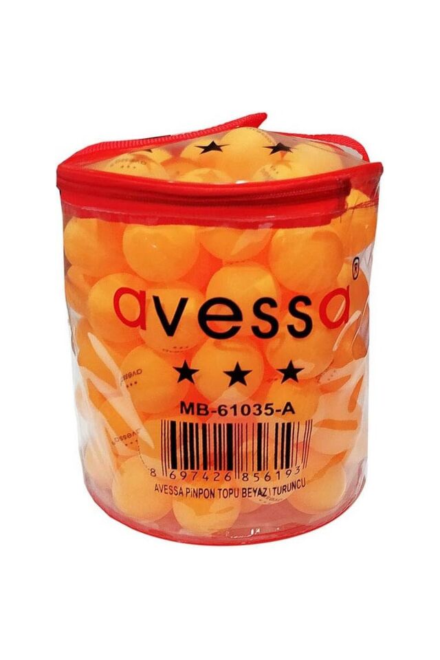 Avessa MB-61035-A Pinpon Topu 100'lü Turuncu 2. Kalite