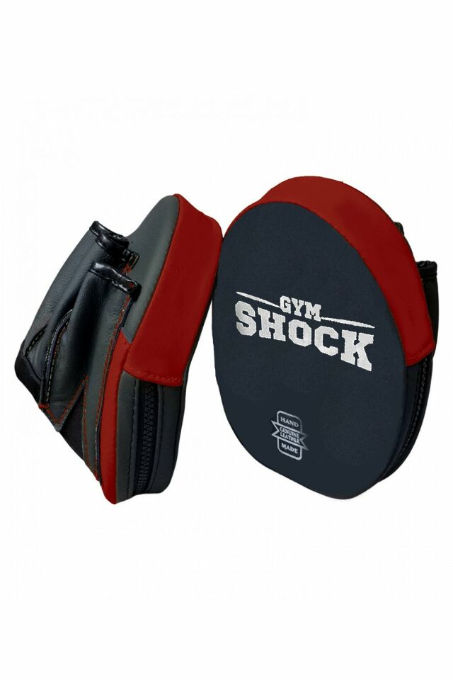 Gym Shock Avuç İçi Lapa Deri (Çift) Kırmızı Siyah